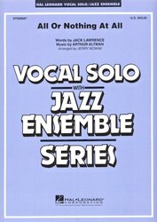 Hal Leonard Corporation All or Nothing At All - Vocal Solo with Jazz Ensemble - score&parts