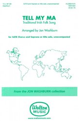 Hal Leonard Corporation TELL MY MA WHEN I GO HOME /  SATB*   a cappella