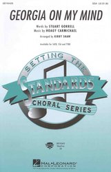 Hal Leonard Corporation GEORGIA ON MY MIND / SSA* + piano/chords