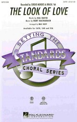 Hal Leonard Corporation THE LOOK OF LOVE  /  SATB* + klavír / akordy