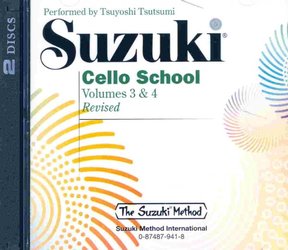 ALFRED PUBLISHING CO.,INC. Suzuki Cello School CD, Volume 3&4