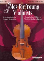 ALFRED PUBLISHING CO.,INC. SOLOS FOR YOUNG VIOLINISTS 6  -  housle + klavír