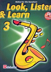 Hal Leonard MGB Distribution LOOK, LISTEN&LEARN 3 + CD   method for alto sax