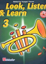 Hal Leonard MGB Distribution LOOK, LISTEN&LEARN 3 + CD   method for trumpet