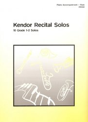 Kendor Music, Inc. Kendor Recital Solos for Flute - piano accompaniment