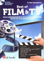 Hal Leonard MGB Distribution Best of Film&TV + CD / alto saxofon