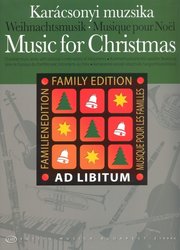 EDITIO MUSICA BUDAPEST Music P AD LIBITUM - Music for Christmas / komorní hudba pro volitelné nástroje (3 a více nástrojů)