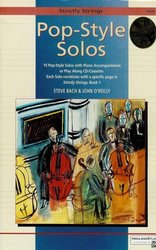 ALFRED PUBLISHING CO.,INC. STRICTLY STRINGS / POP-STYLES SOLOS + CD  violin