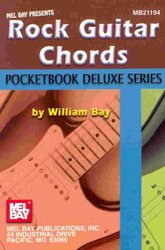 MEL BAY PUBLICATIONS ROCK GUITAR CHORDS  -  POCKETBOOK DELUXE