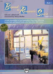 ALFRED PUBLISHING CO.,INC. BEYOND THE ROMANTIC SPIRIT + CD intermediate piano solos