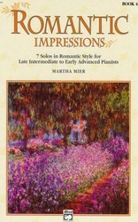 ALFRED PUBLISHING CO.,INC. ROMANTIC IMPRESSIONS book 4 / sólo klavír