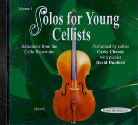 ALFRED PUBLISHING CO.,INC. SOLOS FOR YOUNG CELLISTS 1  -  CD s klavírním doprovodem