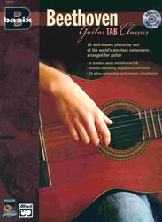 ALFRED PUBLISHING CO.,INC. BASIX - BEETHOVEN FOR GUITAR + CD / kytara + tabulatura