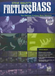 ALFRED PUBLISHING CO.,INC. Fretless Bass by Steve Bailey - book&DVD / basová kytara + tabulatura