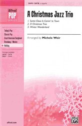 ALFRED PUBLISHING CO.,INC. A Christmas Jazz Trio  / SATB* a cappella