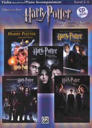 ALFRED PUBLISHING CO.,INC. HARRY POTTER - selections from movies 1-5 + CD / housle a klavír