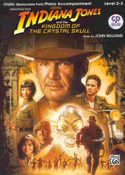 ALFRED PUBLISHING CO.,INC. INDIANA JONES&THE KINGDOM OF THE CRYSTAL SKULL + CD / housle a piano