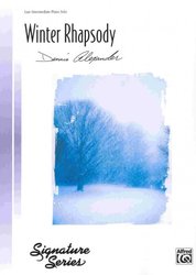 ALFRED PUBLISHING CO.,INC. Winter Rhapsody by Dennis Alexander - piano solo