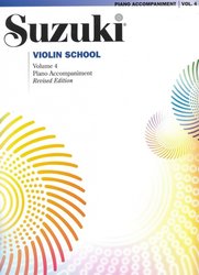 String Letter Publishing SUZUKI VIOLIN SCHOOL volume 4 - klavírní doprovod