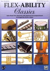 ALFRED PUBLISHING CO.,INC. FLEX-ABILITY CLASSICS / tenor saxofon