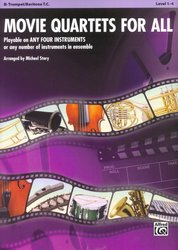 ALFRED PUBLISHING CO.,INC. Movie Quartets for All - trumpeta
