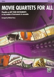ALFRED PUBLISHING CO.,INC. Movie Quartets for All - housle