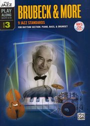 ALFRED PUBLISHING CO.,INC. Alfred Jazz Play Along 3 -  Brubeck&More (9 jazz standards) + CD /  rhythm section (piano/bass/drums)