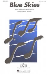 Hal Leonard Corporation BLUE SKIES /SATB* + piano/chords