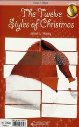 CURNOW MUSIC PRESS, Inc. THE TWELVE STYLES OF CHRISTMAS + CD // příčná flétna / hoboj