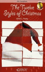 CURNOW MUSIC PRESS, Inc. THE TWELVE STYLES OF CHRISTMAS + CD / alto saxofon