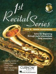 CURNOW MUSIC PRESS, Inc. 1st RECITAL SERIES + CD  tenor saxofon
