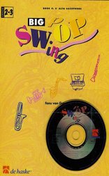Hal Leonard MGB Distribution BIG SWING POP + CD   alto saxofon