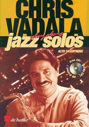 Hal Leonard MGB Distribution CHRIS VADALA - PLAY ALONG JAZZ SOLOS + CD alto sax