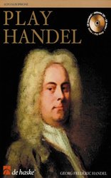 Hal Leonard MGB Distribution PLAY HANDEL + CD   alt saxofon