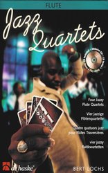 Hal Leonard MGB Distribution JAZZ QUARTETS + CD   flute quartets
