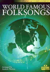 Fentone Music WORLD FAMOUS FOLKSONGS / klavírní doprovod