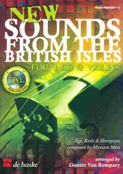 Hal Leonard MGB Distribution NEW SOUNDS FROM THE BRITISH ISLES + CD   for 1 or 2 violins
