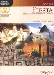 CURNOW MUSIC PRESS, Inc. FIESTA - Mexican&South American Favorites + CD / alto saxofon