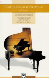 ALFRED PUBLISHING CO.,INC. WORLD´S GREATEST SONATINAS for piano