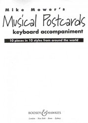Boosey&Hawkes, Inc. MUSICAL POSTCARDS / klavírní doprovod