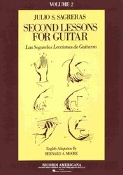 RICORDI AMERICANA First Lesson for Guitar by Julio S.Sagreras - volume 2