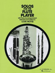 SCHIRMER, Inc. Solos for the Flute Player / přičná flétna + piano