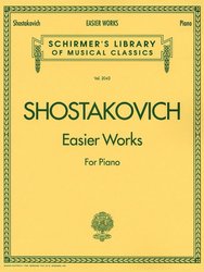 SCHIRMER, Inc. SHOSTAKOVICH Dmitri - Easier Works for Piano