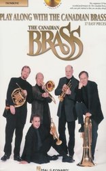 Hal Leonard Corporation PLAY ALONG WITH THE CANADIAN BRASS (easy)  + CD   trombon