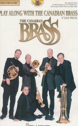 Hal Leonard Corporation PLAY ALONG WITH THE CANADIAN BRASS (easy) + CD   partitura