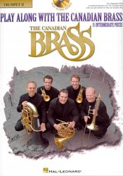 Hal Leonard Corporation PLAY ALONG WITH THE CANADIAN BRASS (intermediate) + CD trumpeta 2