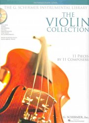 SCHIRMER, Inc. THE VIOLIN COLLECTION (intermadiate level) + 2x CD / housle + klavír