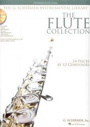 SCHIRMER, Inc. THE FLUTE COLLECTION (intermediate level) + 2x CD / příčná flétna + klavír