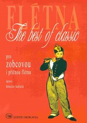 EDITIO MORAVIA THE BEST OF CLASSIC pro zobcovou (příčnou) flétnu&piano