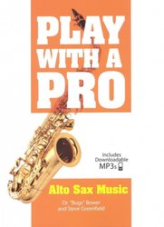 DOVER PUBLICATIONS Play with a PRO + Audio Online / altový saxofon dueta